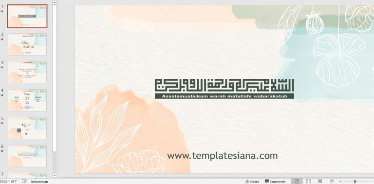 Free Templates Undangan Pernikahan Digital Powerpoint Gadgetsiana